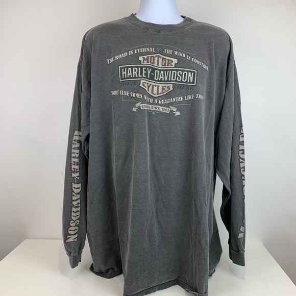 Harley-Davidson Other - Harley Davidson L/S T-Shirt 3XL Gray Florence KY